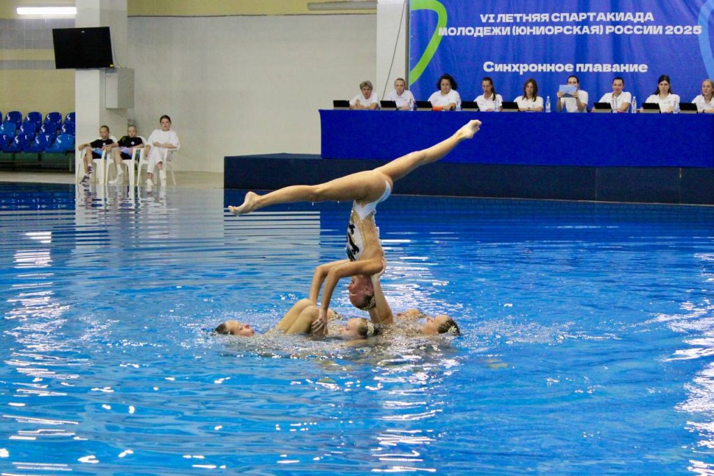 6 Июля Во Дворце Спорта «Буртасы» Прошел 3 День Спартакиады Молодежи России По Синхронному Плаванию.