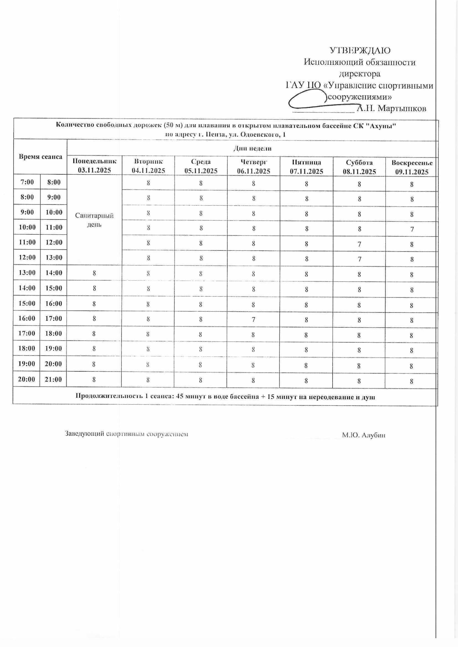 Raspisanie S 03.11 Po 09 Scaled Спортивный Комплекс «Ахуны»